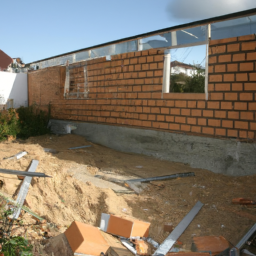 Agrandissement terrasse pour espace de jeu pour enfants Andernos-les-Bains